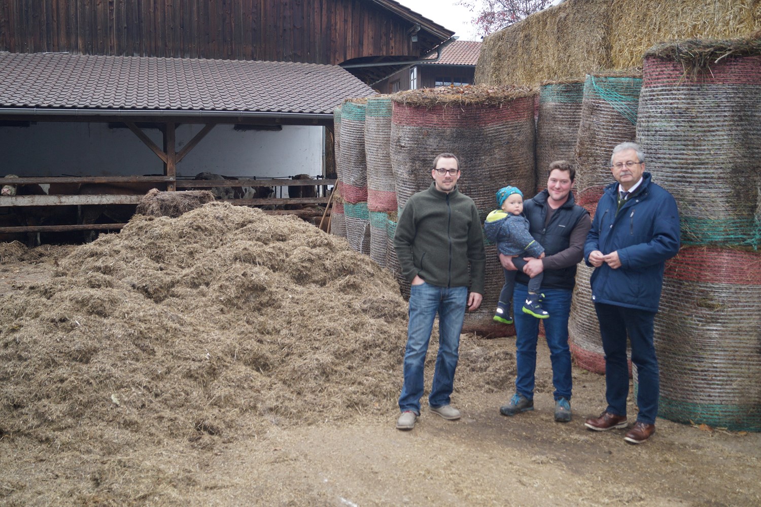 Besuch des LPVs beim Landschaftspfleger Bugl am 20.11.19